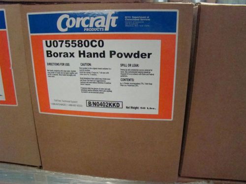 Corcraft Borax Hand Powder Bulk 50 LB. BOX U075580C0