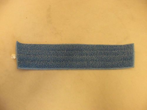 Rubbermaid commercial q409 hygen standard microfiber damp room mop pad new for sale