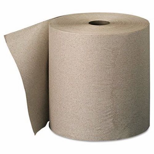 Envision 800&#039; nonperforated brown paper roll towels, 6 rolls (gpc26301) for sale