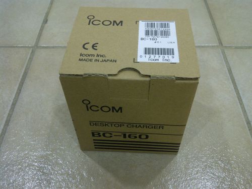 Icom bc-160 charger new, new, new for sale