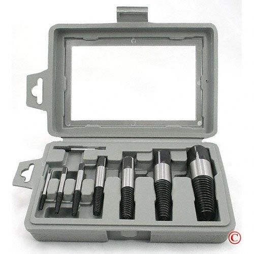 8 piece easy out screw bolt extractor set carbon steel tools handyman for sale