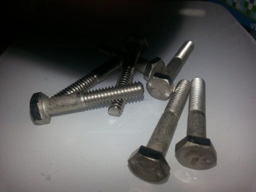 1/4-20 x 1 1/2 hex machine bolt qty 500 for sale