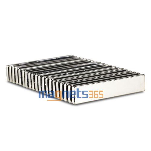 20pcs N35 Super Strong Magnets Block Rare Earth Neodymium F50 x 10 x 2.5mm