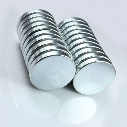 Super strong round magnets 24 mm x 3.5 mm disc rare earth neodymium n35 24x3.5mm for sale