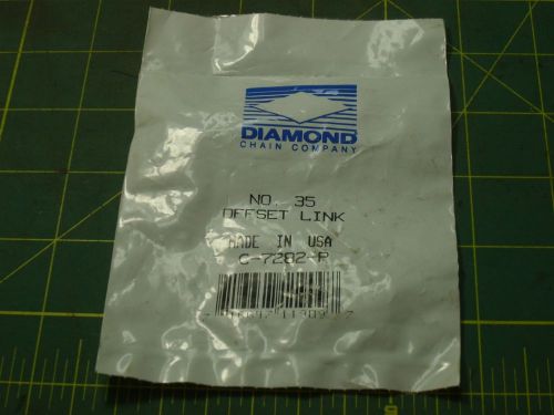 DIAMOND CHAIN NO.35 OFFSET LINK C-7282-P #51404