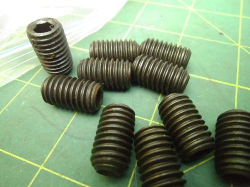 7/16-14 x 3/4 socket set screws cup point (qty 10) #55910 for sale