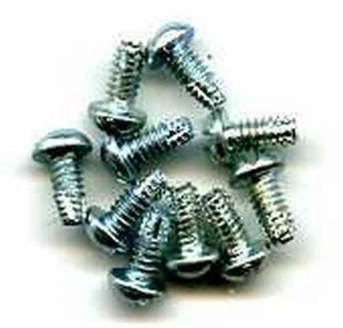 10 s279 screws 4-40x1/4&#034; slotted thread cutting for sale