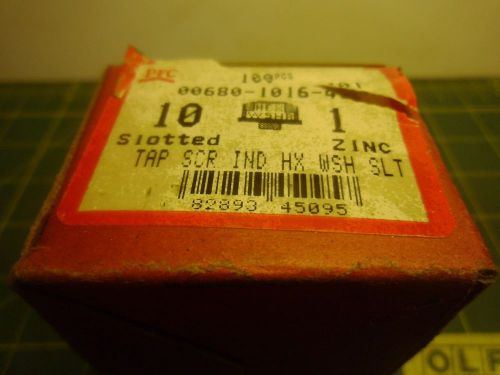 10-1 slotted tap screws (qty 100) # j54481 for sale