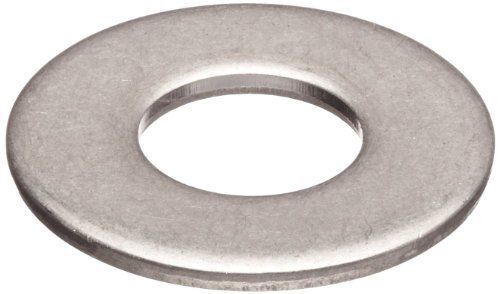 Steel Flat Washer, Zinc Plated Finish, DIN 125, Metric, M8 Screw Size, 8.4 mm