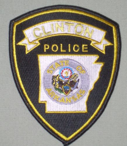 Clinton arkansas police patch obsolete for sale