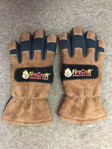 Firecraft firefighting gloves fc-p100 -m for sale