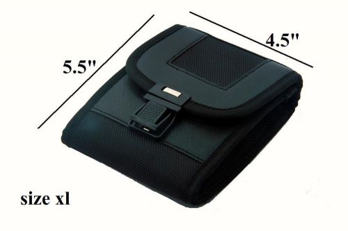 Medical glove pouch,cigarette case nylon police ,security,guard, duty belt xxl for sale