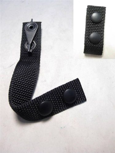X127 Tactical Nylon HIDE-A-KEY Secret Handcuff Key in a Police Duty Belt Keeper