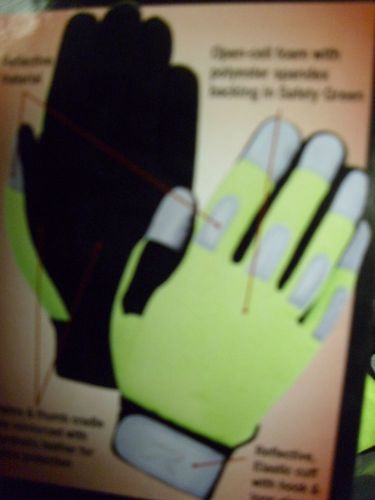 Safety green lightweight all-purpose duty gloves for sale