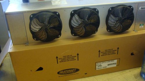 New 3 Fan Walk In Freezer Evaporator 14,000 Btu&#039;s EC Motors 404a TXV