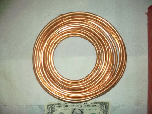 0.25 Outside Diameter copper tubing Remnant;  at least 40 feet or longer