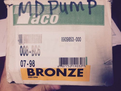 **new**  taco 008-bc6 bronze circulation pump 3/4&#034; sweat for sale