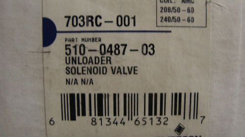 New Emerson 703RC-001 Unloader Solenoid Valve