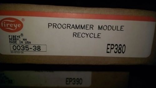 #163 Fireye EP380 Programmer Module Recycle NIB
