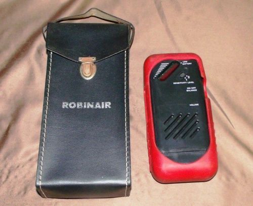 ROBINAIR 16500 R-12 &amp; R-134a Leak Detector w/Rubber Protection &amp; Carrying Case