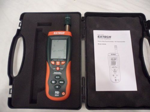 EXTECH HD550  Psychrometer + IR Thermometer with GPP(grains per pound of air)