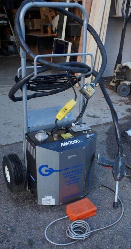 GOODWAY REAM-A-MATIC RAM-5SF CHILLER TUBE CLEANER SPEED FEED W/FOOT PEDAL