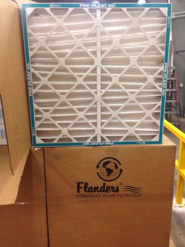 Flanders 24&#034; x 24&#034; x 4&#034;, pre-pleated 40 air filter s for sale