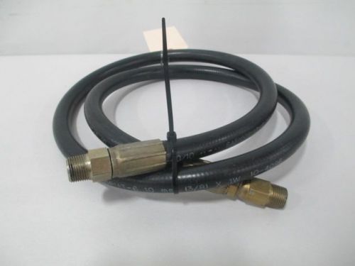 New parker 421-6 no-skive 54in long 3/8in 3/8in 2250psi hydraulic hose d245797 for sale