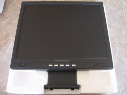 PRINCETON 1510 LCD MONITOR, 15IN MONITOR WITH BUILT IN SPEAKERS! NEW IN BOX!