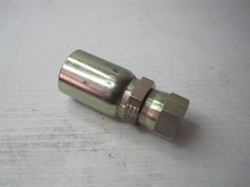 7998 parker-hannifin straight tube to hose adaptor eb6n ba6n free ship conti usa for sale