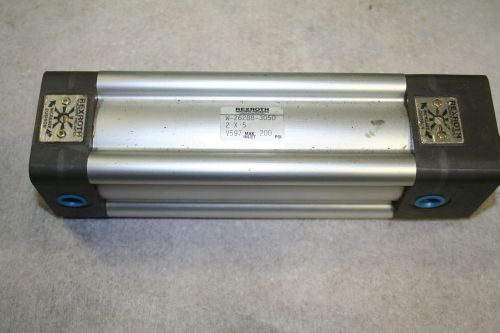 NEW REXROTH PNEUMATIC CYLINDER 2&#034; BORE 5&#034; STROKE 200PSI 2 X 5 V1197 W-26101-3040