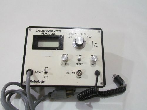 METROLOGIC LASER POWER METER  MDL45-545