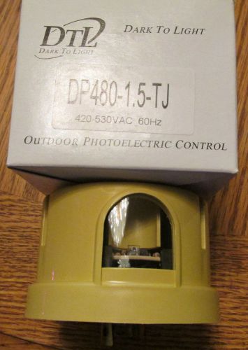 NEW NOS DTL DP480-1.5-TJ Outdoor Photoelectric Control 420-530VAC 60Hz