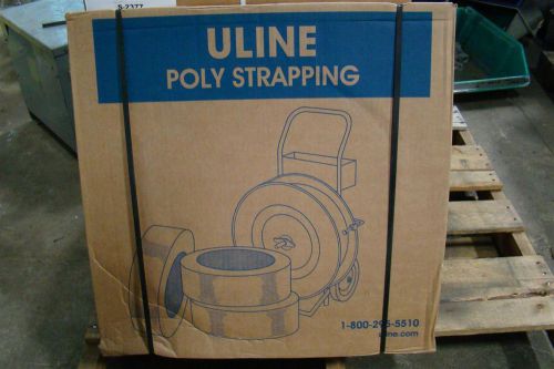 Uline 1/2X.029x5600&#039; Black Poly Strapping S-2377