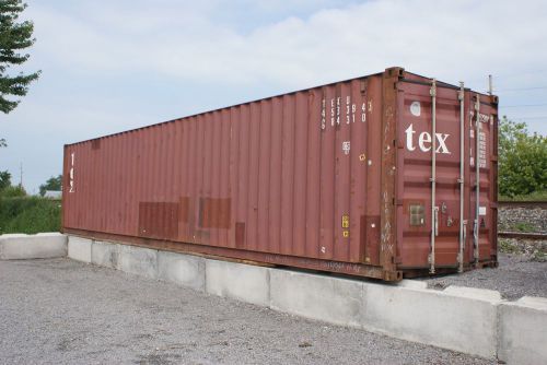 6 40&#039; Used Steel Cargo Shipping Containers available near Toledo, Ohio