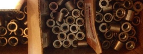 130 piece lot stainless steel 3/4&#034; socket weld pipe couplerlers camco  &amp; other for sale