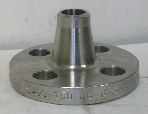 Viraj 1-3/8&#034; class 150# 316 stainless steel 4-bolt welded neck pipe flange nnb for sale