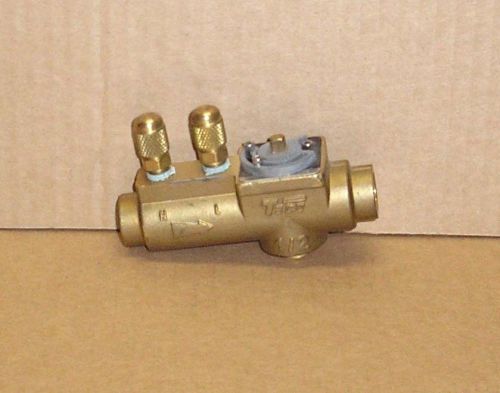 Taco flow control valve 1/2 inch brass sweat fitting nos for sale