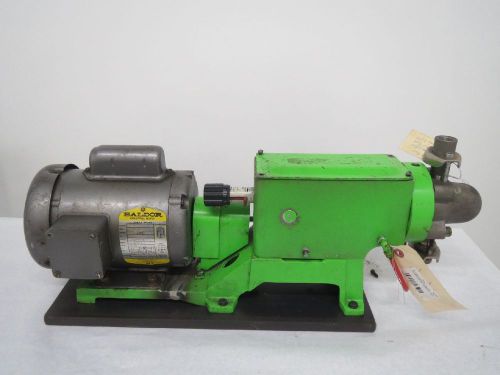Baldor l3400 .17hp 115/208-230v-ac silica hydraulic pump motor b332801 for sale