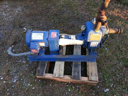 Gorman-rupp 10 series pump, 11 1/2a20-b, with us electric motor for sale