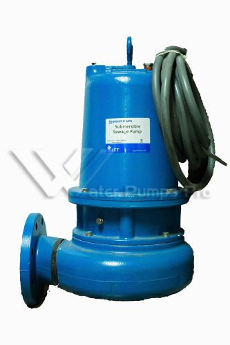 Ws3012d4 goulds submersible sewage pump 3 hp 230v for sale