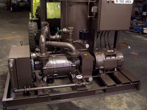 Travaini, vacuum pumping system, sihi, nash, kenny, tuthill, 40-hp, 600-cfm for sale