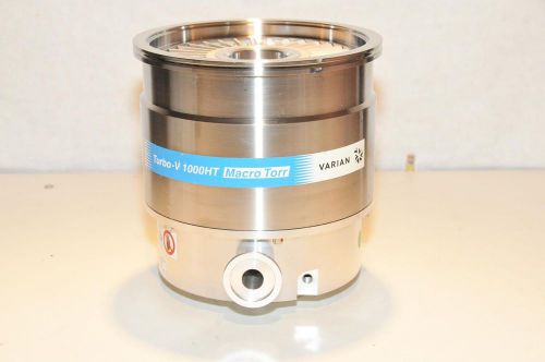 Varian Turbo-V 1000HT Macro-Torr Vacuum Pump    NICE!!   Warranty!!