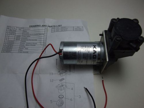 12Vt Piston Air Compressor/Vacuum Pump- Thomas