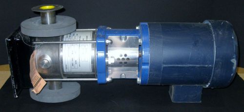MYERS PUMP MODEL 23020040DP 304 SS FLANGED PUMP 1 HP LEESON MOTOR NEW OLD STOCK