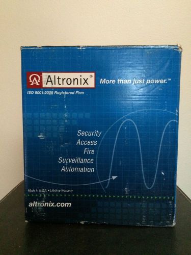 ALTRONIX MODEL ALTV615DC616UL SECURITY POWER SUPPLY