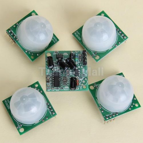 5 x low volt pir infrared motion sensor module security for sale