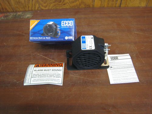 NEW Ecco Back Up Alarm 530 / 12-24 VDC / 102dB(A) FREE SHIPPING