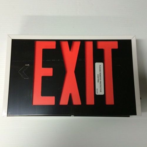 Three Exit Signs LED High - Lite Model BP-SLED-5-R (List Price $196.10 each)