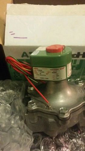 asco red hat 1in. solenoid gas valve